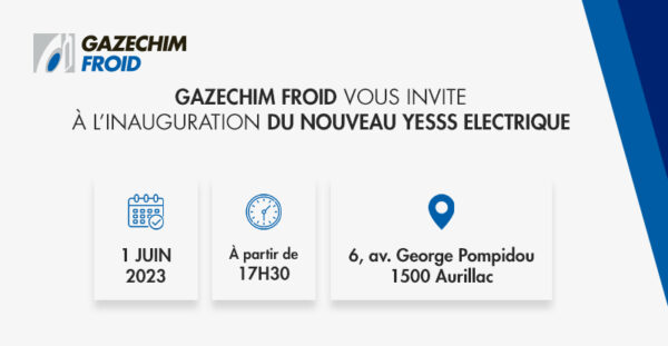 Inauguration d'un dépôt Gazechim Froid